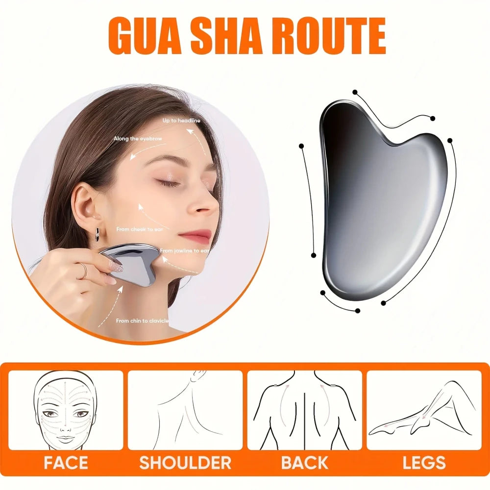 Thick Stainless Steel Gua Sha Tool